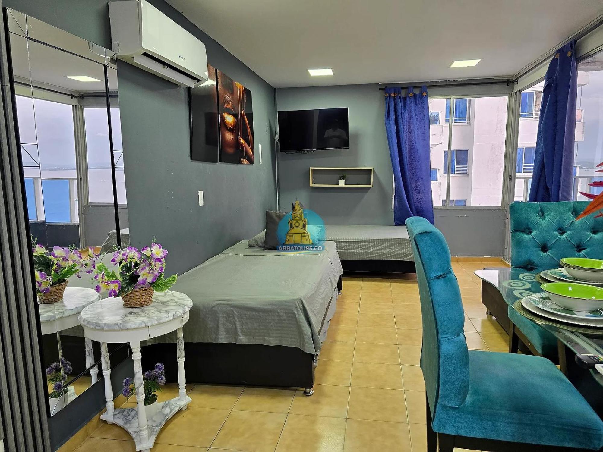 Apartamento Apto Vista Lateral Mar Piso 15